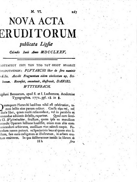 Nova acta eruditorum