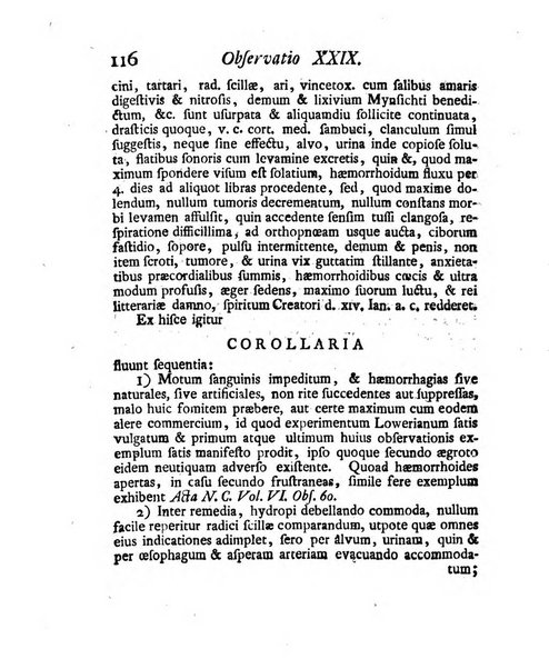 Nova acta physico-medica Academiae caesareae lepoldino-carolinae naturae curiosorum exhibentia ephemerides sive observationes historias et experimenta a celeberrimis Germaniae et exterarum regionum viris habita et communicata..