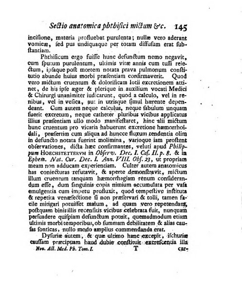 Nova acta physico-medica Academiae caesareae lepoldino-carolinae naturae curiosorum exhibentia ephemerides sive observationes historias et experimenta a celeberrimis Germaniae et exterarum regionum viris habita et communicata..