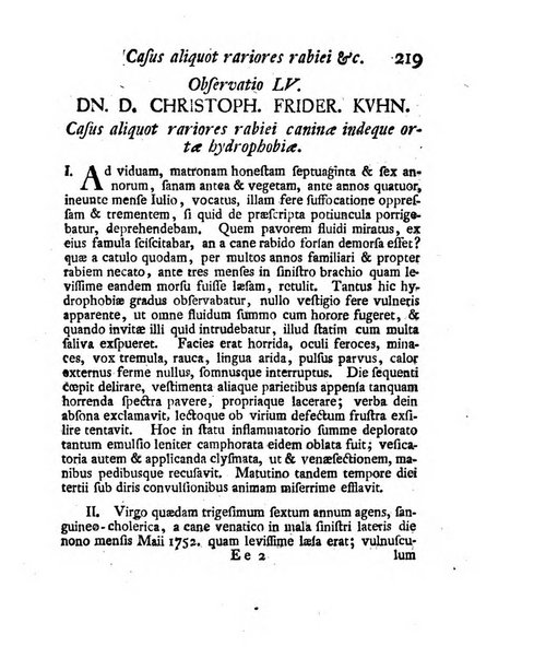 Nova acta physico-medica Academiae caesareae lepoldino-carolinae naturae curiosorum exhibentia ephemerides sive observationes historias et experimenta a celeberrimis Germaniae et exterarum regionum viris habita et communicata..