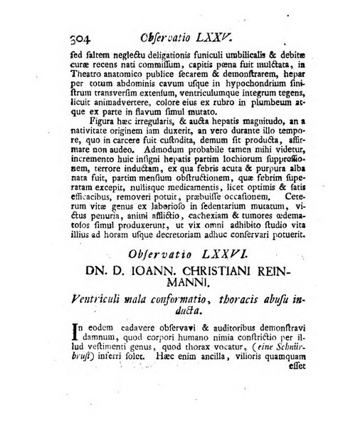 Nova acta physico-medica Academiae caesareae lepoldino-carolinae naturae curiosorum exhibentia ephemerides sive observationes historias et experimenta a celeberrimis Germaniae et exterarum regionum viris habita et communicata..