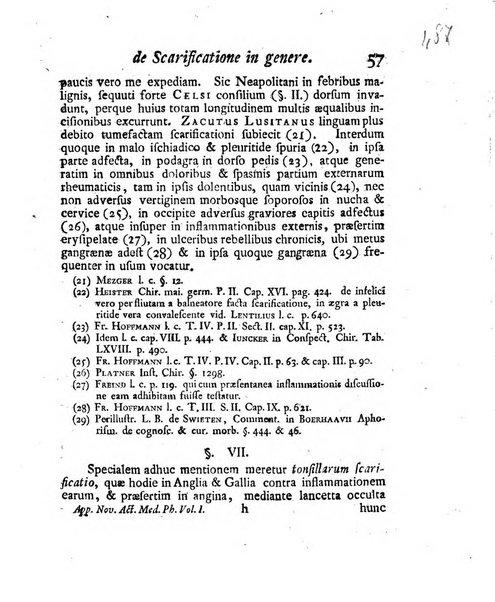 Nova acta physico-medica Academiae caesareae lepoldino-carolinae naturae curiosorum exhibentia ephemerides sive observationes historias et experimenta a celeberrimis Germaniae et exterarum regionum viris habita et communicata..