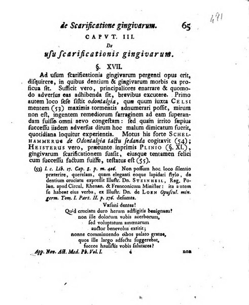 Nova acta physico-medica Academiae caesareae lepoldino-carolinae naturae curiosorum exhibentia ephemerides sive observationes historias et experimenta a celeberrimis Germaniae et exterarum regionum viris habita et communicata..