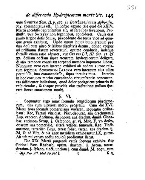 Nova acta physico-medica Academiae caesareae lepoldino-carolinae naturae curiosorum exhibentia ephemerides sive observationes historias et experimenta a celeberrimis Germaniae et exterarum regionum viris habita et communicata..