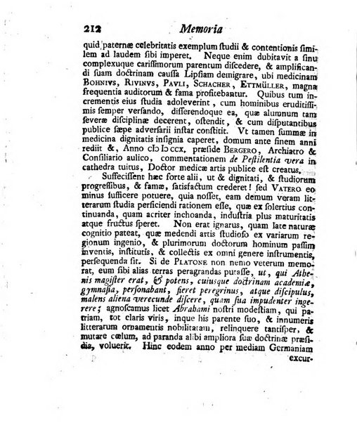 Nova acta physico-medica Academiae caesareae lepoldino-carolinae naturae curiosorum exhibentia ephemerides sive observationes historias et experimenta a celeberrimis Germaniae et exterarum regionum viris habita et communicata..