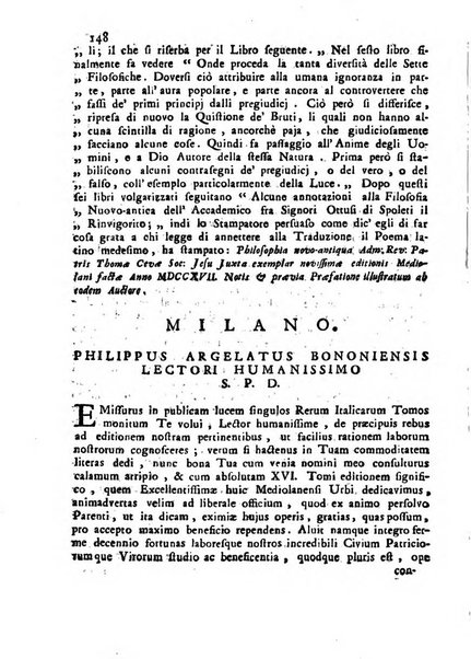 Novelle della Repubblica delle lettere dell'anno ..., pubblicate sotto gli auspizj di sua eccellenza ...