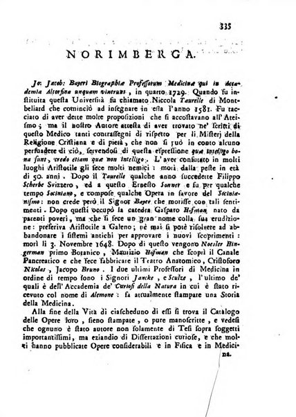 Novelle della Repubblica delle lettere dell'anno ..., pubblicate sotto gli auspizj di sua eccellenza ...