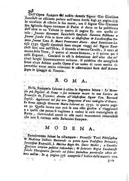 Novelle della Repubblica delle lettere dell'anno ..., pubblicate sotto gli auspizj di sua eccellenza ...