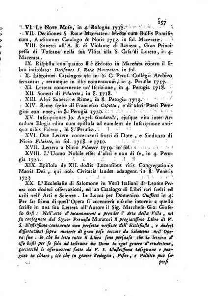 Novelle della Repubblica delle lettere dell'anno ..., pubblicate sotto gli auspizj di sua eccellenza ...