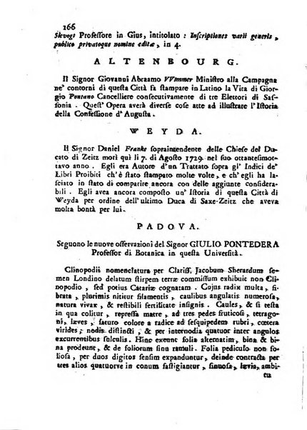 Novelle della Repubblica delle lettere dell'anno ..., pubblicate sotto gli auspizj di sua eccellenza ...