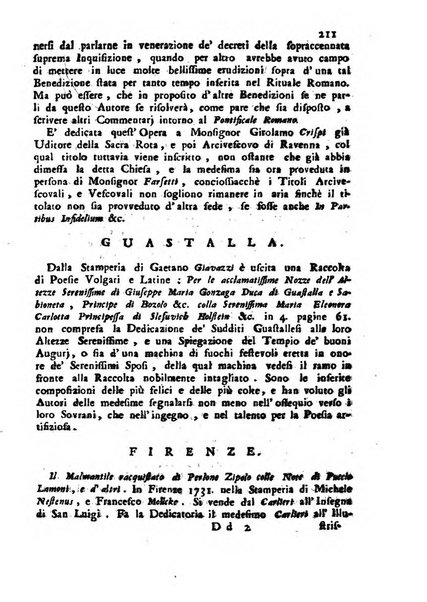 Novelle della Repubblica delle lettere dell'anno ..., pubblicate sotto gli auspizj di sua eccellenza ...