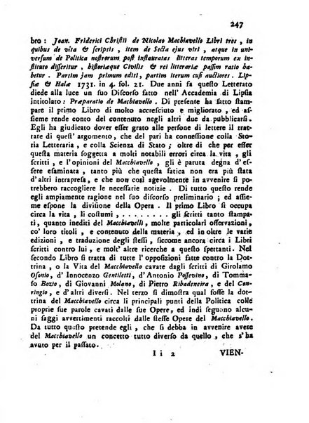 Novelle della Repubblica delle lettere dell'anno ..., pubblicate sotto gli auspizj di sua eccellenza ...