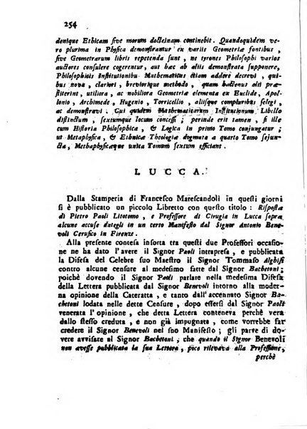 Novelle della Repubblica delle lettere dell'anno ..., pubblicate sotto gli auspizj di sua eccellenza ...