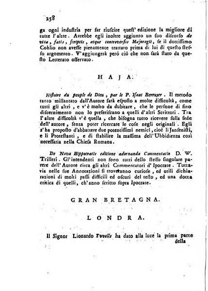 Novelle della Repubblica delle lettere dell'anno ..., pubblicate sotto gli auspizj di sua eccellenza ...