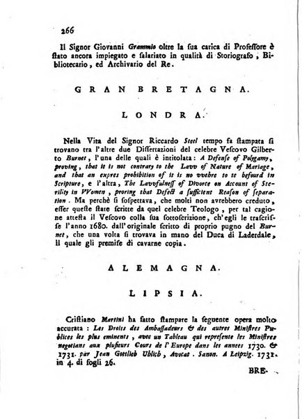 Novelle della Repubblica delle lettere dell'anno ..., pubblicate sotto gli auspizj di sua eccellenza ...