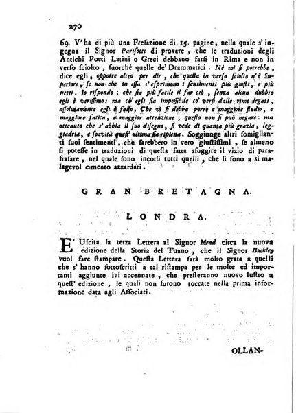 Novelle della Repubblica delle lettere dell'anno ..., pubblicate sotto gli auspizj di sua eccellenza ...