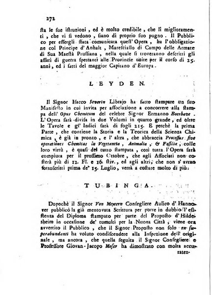 Novelle della Repubblica delle lettere dell'anno ..., pubblicate sotto gli auspizj di sua eccellenza ...