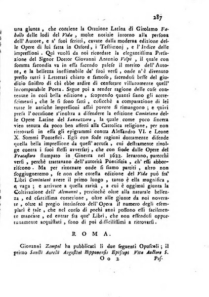 Novelle della Repubblica delle lettere dell'anno ..., pubblicate sotto gli auspizj di sua eccellenza ...