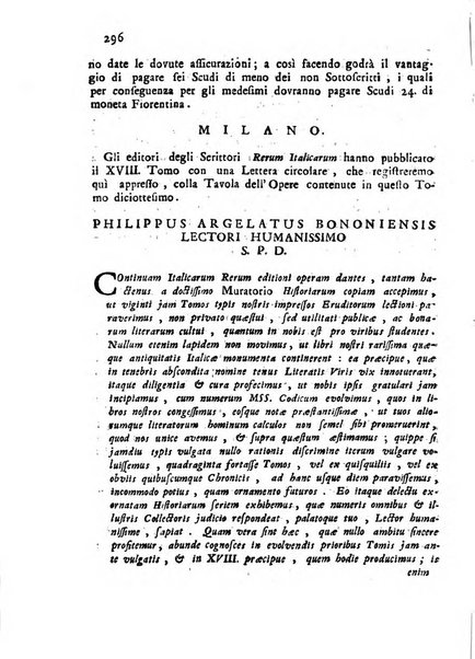 Novelle della Repubblica delle lettere dell'anno ..., pubblicate sotto gli auspizj di sua eccellenza ...