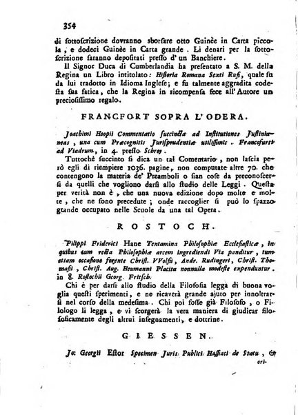 Novelle della Repubblica delle lettere dell'anno ..., pubblicate sotto gli auspizj di sua eccellenza ...