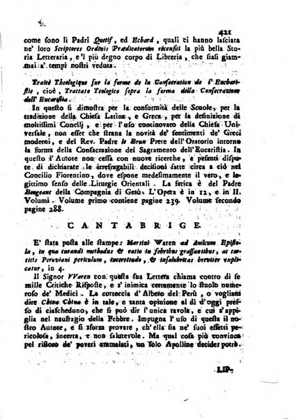 Novelle della Repubblica delle lettere dell'anno ..., pubblicate sotto gli auspizj di sua eccellenza ...