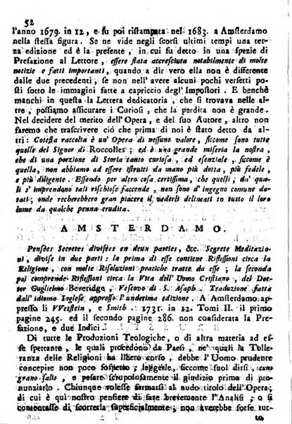 Novelle della Repubblica delle lettere dell'anno ..., pubblicate sotto gli auspizj di sua eccellenza ...