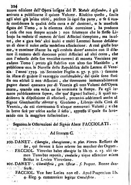 Novelle della Repubblica delle lettere dell'anno ..., pubblicate sotto gli auspizj di sua eccellenza ...