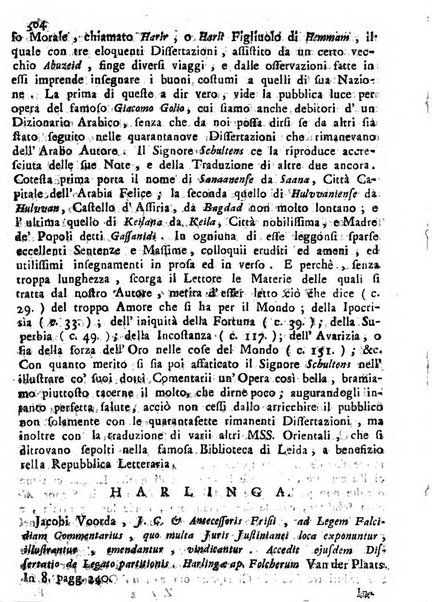 Novelle della Repubblica delle lettere dell'anno ..., pubblicate sotto gli auspizj di sua eccellenza ...