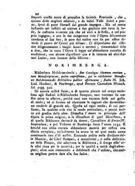 Novelle della Repubblica delle lettere dell'anno ..., pubblicate sotto gli auspizj di sua eccellenza ...