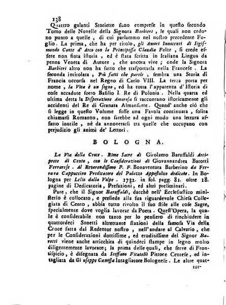 Novelle della Repubblica delle lettere dell'anno ..., pubblicate sotto gli auspizj di sua eccellenza ...