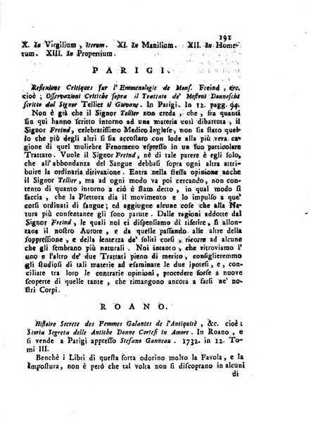 Novelle della Repubblica delle lettere dell'anno ..., pubblicate sotto gli auspizj di sua eccellenza ...