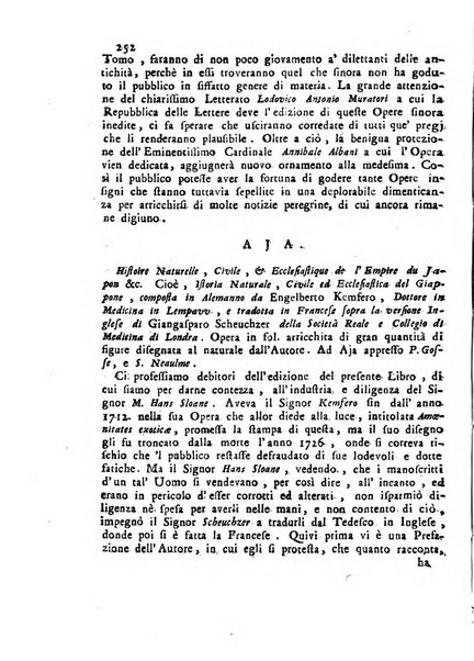 Novelle della Repubblica delle lettere dell'anno ..., pubblicate sotto gli auspizj di sua eccellenza ...