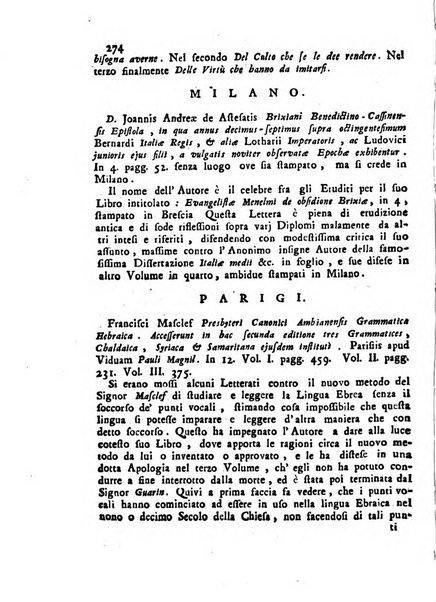 Novelle della Repubblica delle lettere dell'anno ..., pubblicate sotto gli auspizj di sua eccellenza ...