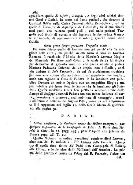 Novelle della Repubblica delle lettere dell'anno ..., pubblicate sotto gli auspizj di sua eccellenza ...