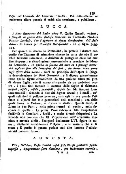 Novelle della Repubblica delle lettere dell'anno ..., pubblicate sotto gli auspizj di sua eccellenza ...