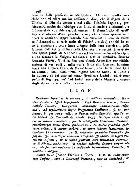 Novelle della Repubblica delle lettere dell'anno ..., pubblicate sotto gli auspizj di sua eccellenza ...