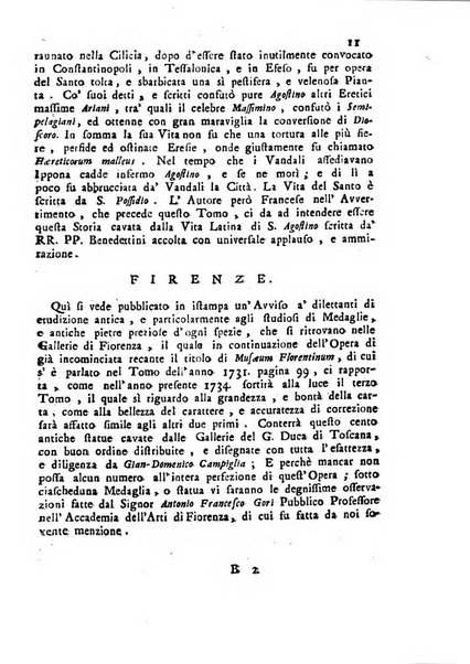 Novelle della Repubblica delle lettere dell'anno ..., pubblicate sotto gli auspizj di sua eccellenza ...