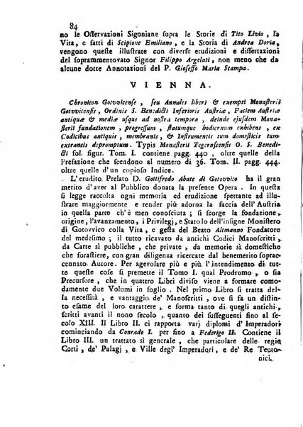 Novelle della Repubblica delle lettere dell'anno ..., pubblicate sotto gli auspizj di sua eccellenza ...