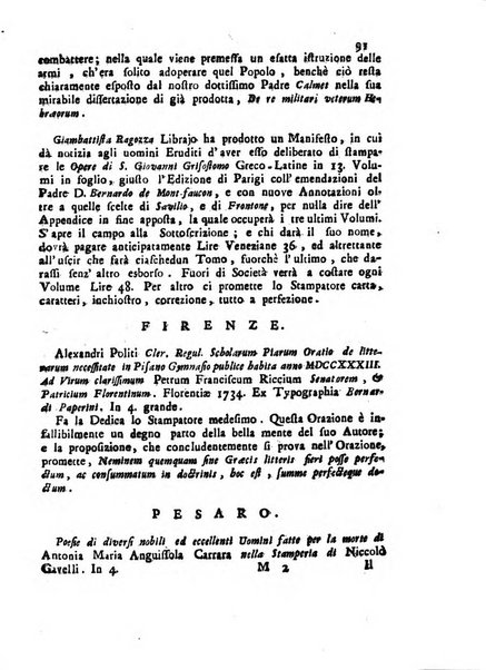 Novelle della Repubblica delle lettere dell'anno ..., pubblicate sotto gli auspizj di sua eccellenza ...