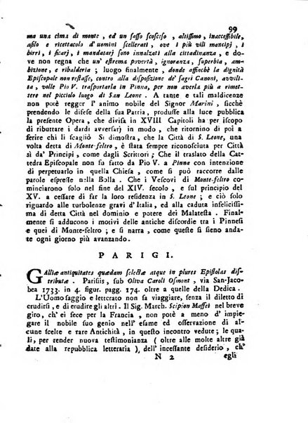 Novelle della Repubblica delle lettere dell'anno ..., pubblicate sotto gli auspizj di sua eccellenza ...