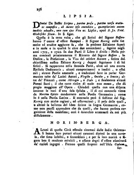 Novelle della Repubblica delle lettere dell'anno ..., pubblicate sotto gli auspizj di sua eccellenza ...