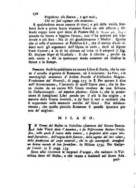 Novelle della Repubblica delle lettere dell'anno ..., pubblicate sotto gli auspizj di sua eccellenza ...