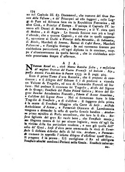 Novelle della Repubblica delle lettere dell'anno ..., pubblicate sotto gli auspizj di sua eccellenza ...