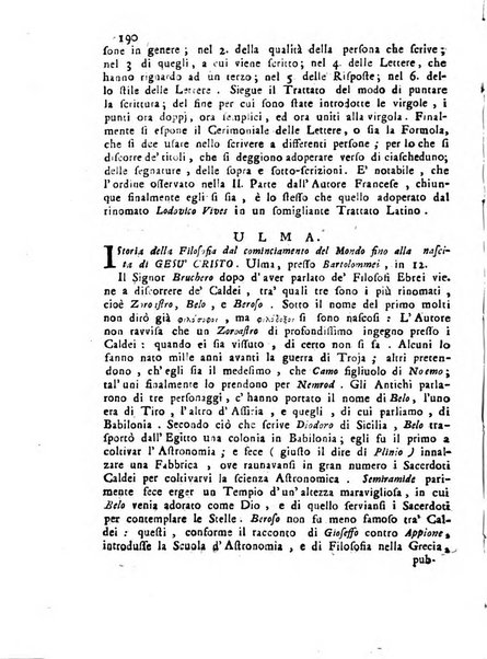 Novelle della Repubblica delle lettere dell'anno ..., pubblicate sotto gli auspizj di sua eccellenza ...