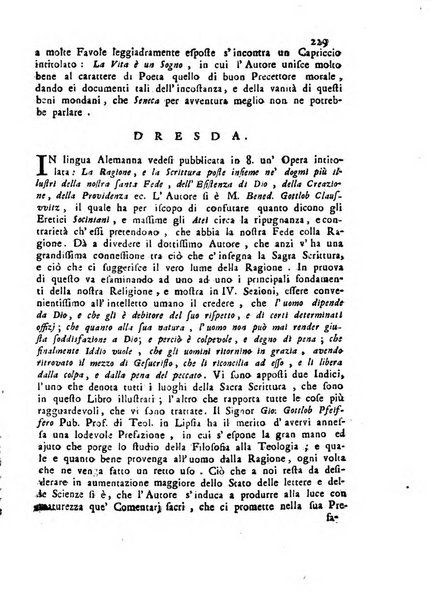 Novelle della Repubblica delle lettere dell'anno ..., pubblicate sotto gli auspizj di sua eccellenza ...