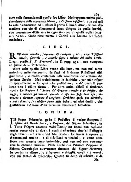 Novelle della Repubblica delle lettere dell'anno ..., pubblicate sotto gli auspizj di sua eccellenza ...