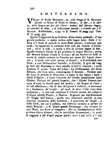 Novelle della Repubblica delle lettere dell'anno ..., pubblicate sotto gli auspizj di sua eccellenza ...