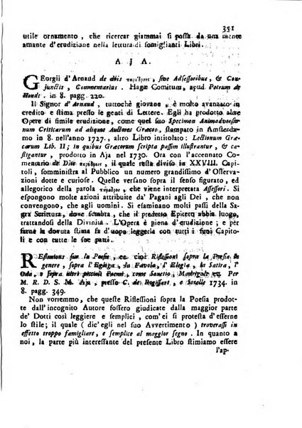 Novelle della Repubblica delle lettere dell'anno ..., pubblicate sotto gli auspizj di sua eccellenza ...