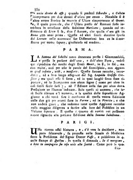 Novelle della Repubblica delle lettere dell'anno ..., pubblicate sotto gli auspizj di sua eccellenza ...