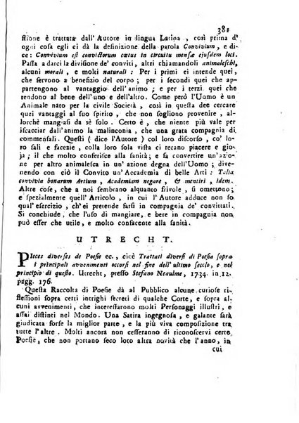 Novelle della Repubblica delle lettere dell'anno ..., pubblicate sotto gli auspizj di sua eccellenza ...